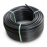 لفة أنابيب HDPE ضغط 12.5 بار PE 100 قطر خارجي 25 مم SDR 13.6 لون أسود