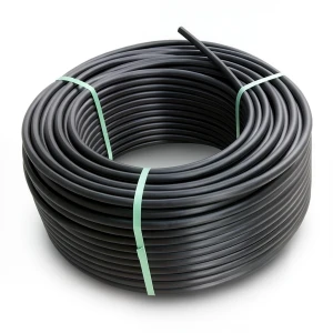 لفة أنابيب HDPE ضغط 12.5 بار PE 100 قطر خارجي 25 مم SDR 13.6 لون أسود
