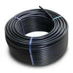 لفة أنابيب HDPE ضغط 5 بار PE 80 قطر خارجي 63 مم SDR 26 لون أسود