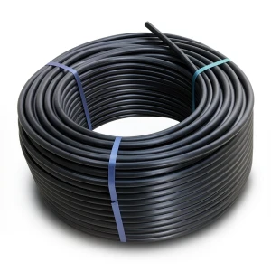 لفة أنابيب HDPE ضغط 5 بار PE 80 قطر خارجي 63 مم SDR 26 لون أسود