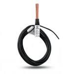150mm Single Core Stranded Wire CU/PVC, 450/750V, Black | Jeddah Cables Company