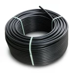 لفة أنابيب HDPE ضغط 16 بار PE 80 قطر خارجي 160 مم SDR 9 لون أسود