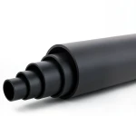 أنابيب بلاستيك HDPE ضغط 16 بار PE 80 قطر خارجي 315 مم SDR 9 لون أسود