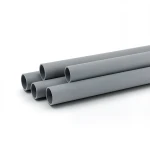انابيب بلاستيك UPVC كهربائية EB 20 مقاس 4 إنش سماكة 2.08 ملم لون رمادي