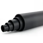 مواسير بلاستيك HDPE ضغط 12.5 بار PE 80 قطر خارجي 280 مم SDR 11 لون أسود