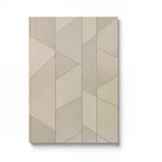 Italian Geometric Wall Covering 10m x 1.06m Dark Beige, Model 83645