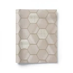 Italian Wallpaper 10m x 0.73m Light Brown, Model 44808