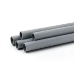 انابيب بلاستيك UPVC كهربائية EB 35 مقاس 6 إنش سمك 3.86 مم لون رمادي