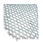 Galvanised Expanded Metal Thickness 2.7 mm Size 1×2 meters