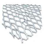 Galvanised Expanded Metal Thickness 2 mm Size 1×2 meters