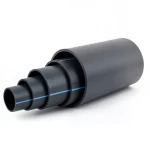 مواسير بلاستيك HDPE ضغط 16 بار PE 80 قطر خارجي 560 مم SDR 9 لون أسود