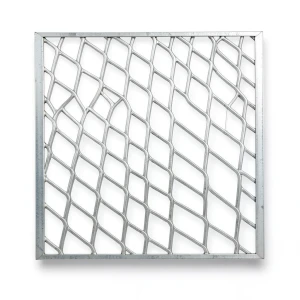 Galvanised Expanded Metal Thickness 1 mm Size 1×2 meters
