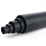 مواسير بلاستيك HDPE ضغط 12.5 بار PE 80 قطر خارجي 280 مم SDR 11 لون أسود