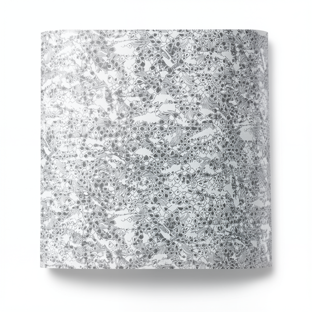 Italian Wallpaper Patterned Design Gray Color, Size 10m x 1.06m, Model RC19035