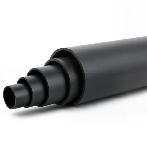 أنابيب HDPE ضغط 12.5 بار PE 80 قطر خارجي 500 مم SDR 11 لون أسود