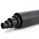 أنابيب بلاستيك HDPE ضغط 12.5 بار [PE 80] قطر خارجي 560 مم SDR 11 لون أسود