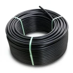 لفة أنابيب HDPE ضغط 12.5 بار PE 80 قطر خارجي 20 مم SDR 11 لون أسود