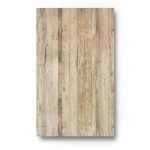 Wall Decoration Wooden Design 10m x 0.53m Beige, Model 18293