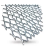 Galvanised Expanded Metal Thickness 2 mm Size 1×2 meters