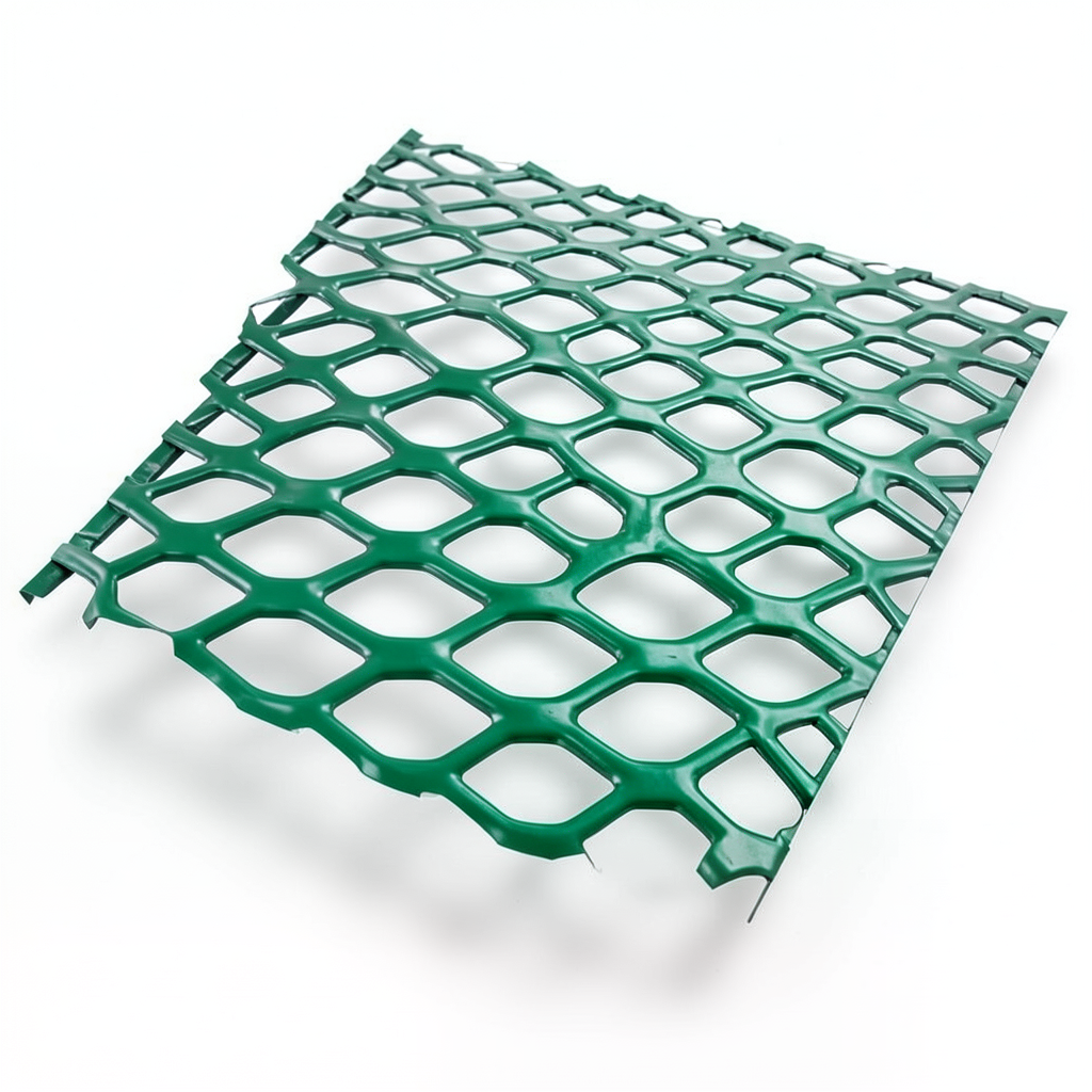 PVC Coated Expanded Metal Thickness 4 mm Size 1.22×2.44 meters