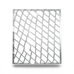 Galvanised Expanded Metal Thickness 1.8 mm Size 1×2 meters