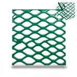 شبك بقلاوة حديد مطلي PVC سماكة 2.7 مم مقاس 1×2 متر
