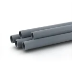 انابيب بلاستيك UPVC كهربائية EB 20 مقاس 5 إنش سمك 2.62 مم لون رمادي