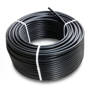 HDPE Coil Pipe Nominal Pressure 8 Bar PE 80 OD 50 mm SDR 17 Black