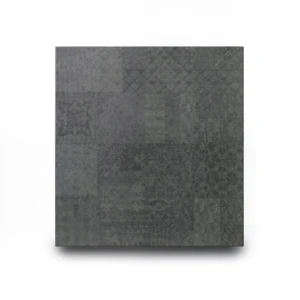 بلاط ارضيات بورسلان سمك 20 ملم بأبعاد 60×60 سم، جريش غامق، تصميم بورغونيا