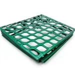 شبك بقلاوة حديد مطلي PVC سماكة 2.7 مم مقاس 1.22×2.44 متر