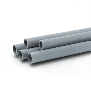 أنابيب بلاستيك UPVC كهربائية EB 35 مقاس 2 إنش سمك 1.52 مم لون رمادي