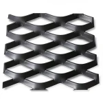 Hot Rolled Black Steel Expanded Metal Mesh Thickness 1.5 mm Width 2.44 m Length 5 m
