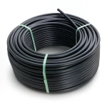 لفة أنابيب HDPE ضغط 10 بار PE 80 قطر خارجي 50 مم SDR 13.6 لون أسود