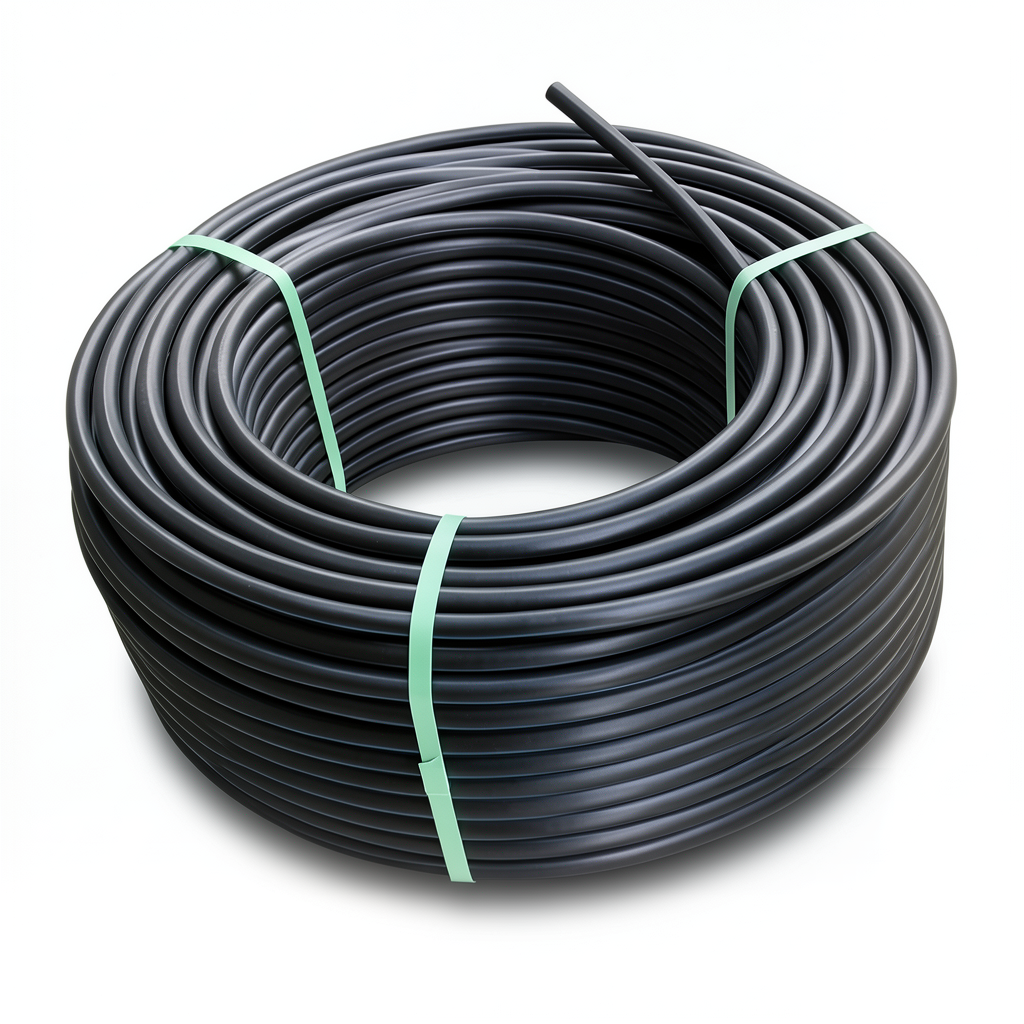 HDPE Coil Pipe PN 10 Bar PE 80 OD 75 mm SDR 13.6 Black