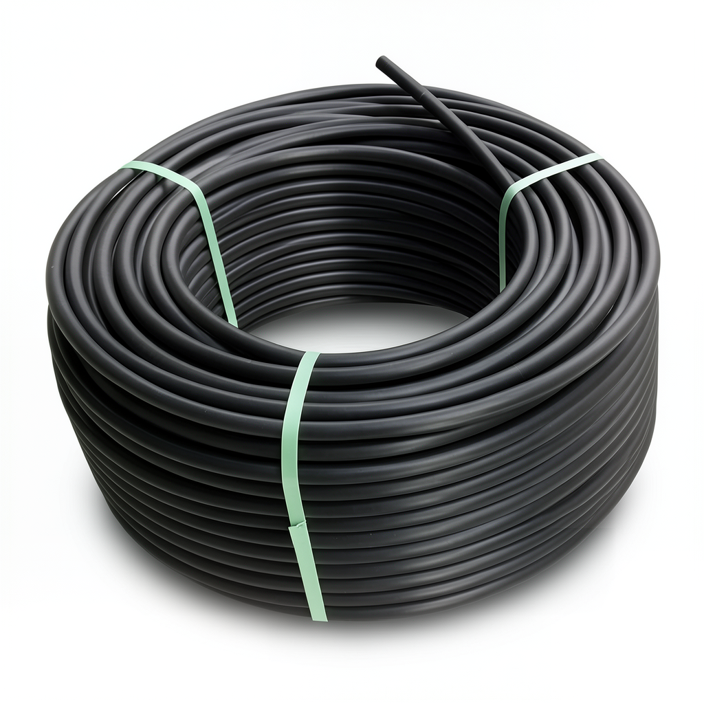 HDPE Plastic Coil Pipe PN 10 Bar PE 80 OD 90 mm SDR 13.6 Black