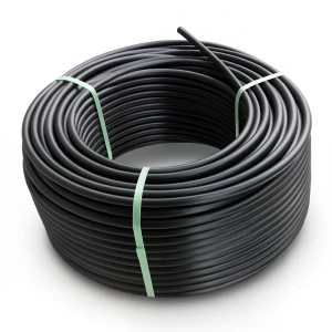 لفة أنابيب HDPE ضغط 10 بار PE 80 قطر خارجي 125 مم SDR 13.6 لون أسود