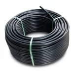 لفة أنابيب بولي ايثيلين عالي الكثافة ضغط 10 بار [PE 80] قطر خارجي 140 مم SDR 13.6 لون أسود