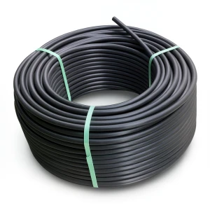 لفة أنابيب HDPE ضغط 8 بار PE 80 قطر خارجي 160 مم SDR 17 لون اسود