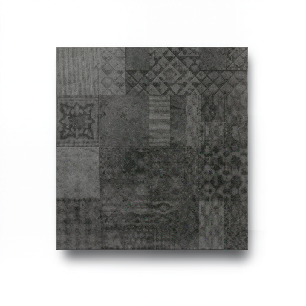 Porcelain Floor Tiles 20 mm Thick, 60x60 cm, Dark Greige, Bourgogne Design
