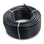 لفة أنابيب HDPE ضغط 10 بار PE 80 قطر خارجي 50 مم SDR 13.6 لون أسود