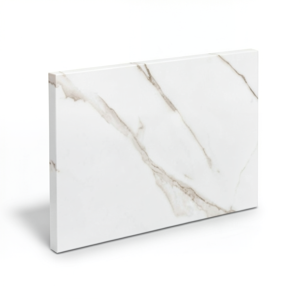 Porcelain Floor Tiles 12 mm Thickness, 120x60 cm Size, Statuario Color, Amore Design