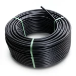 لفة أنابيب HDPE ضغط 10 بار PE 80 قطر خارجي 75 مم SDR 13.6 لون أسود