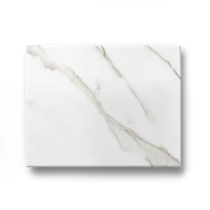 Rectangular Porcelain Floors 11 mm Thickness, 90x45 cm, Statuario Color, Amore Design