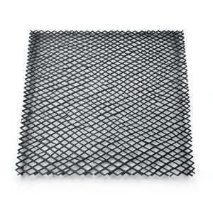 Hot Rolled Black Steel Expanded Metal Mesh Thickness 1.7 mm Width 2.44 m Length 1 m
