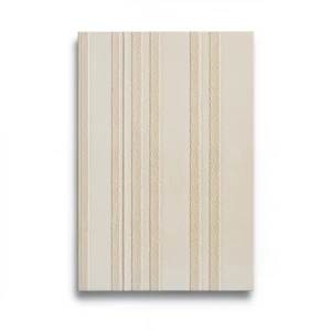 Striped Wall Covering 10m x 0.73m Beige Color, Model 2460