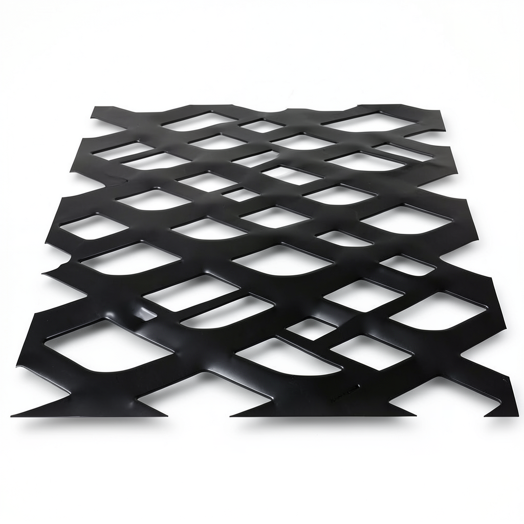 Hot Rolled Black Steel Expanded Metal Mesh Thickness 1.7 mm Width 2.44 m Length 3 m