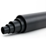 مواسير بلاستيك HDPE ضغط 12.5 بار PE 80 قطر خارجي 280 مم SDR 11 لون أسود
