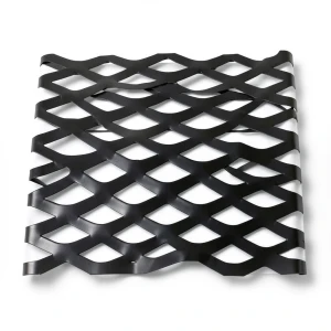 Hot Rolled Black Steel Expanded Metal Mesh Thickness 1.8 mm Width 2.44 m Length 1 m