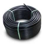 لفة أنابيب HDPE ضغط 12.5 بار PE 80 قطر خارجي 50 مم SDR 11 لون أسود