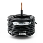 300mm2 Single Core Stranded Electric Wire CU/PVC, 450/750 volts, Black Color | Jeddah Cables Company